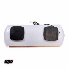 21" LED Magnetic TAXI Roof Top Sign Light WHITE