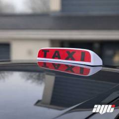 19" LED Magnetic Taxi Roof Top Sign Light WHITE