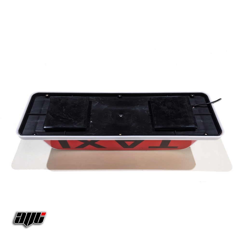 18" LED Magnetic TAXI Roof Top Sign Light WHITE